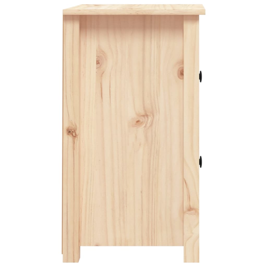 1/2x Mesita de Noche Madera Maciza de Pino Dormitorio Mueble Multicolor vidaXL - Imagen 20 de 27