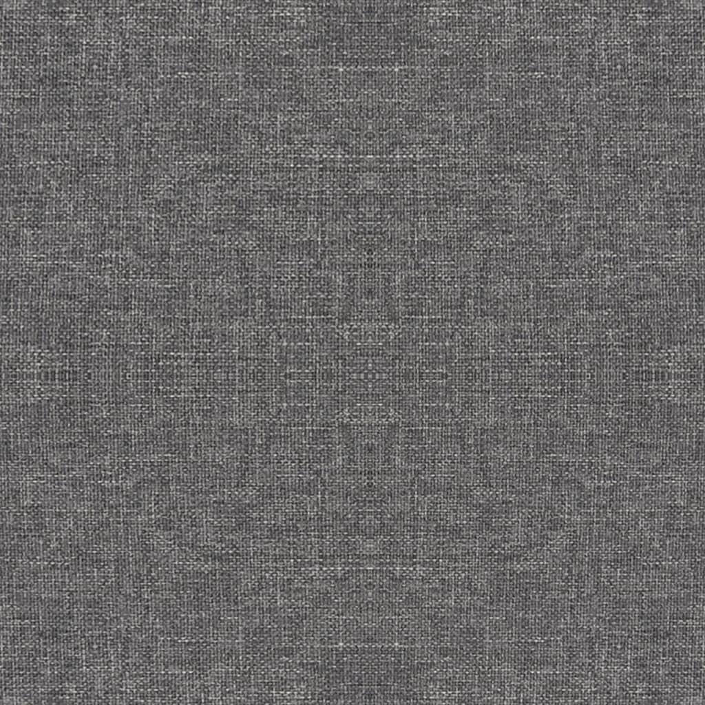 Fotoliu cu taburet, gri deschis, material textil