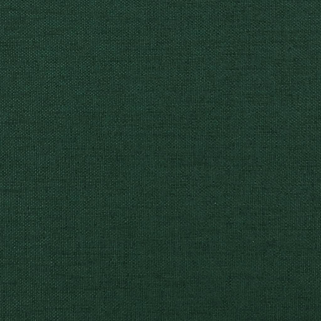 Fotoliu balansoar cu taburet, verde închis, material textil [5]