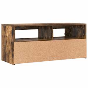TV skříňka s LED osvětlením kouřový dub 90 x 35 x 40 cm - obrázek 6
