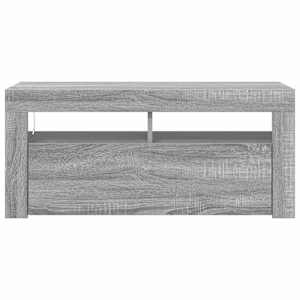 TV skříňka s LED osvětlením šedá sonoma 90 x 35 x 40 cm - obrázek 6