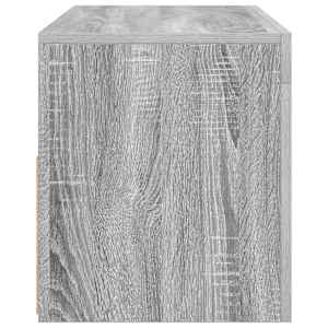 TV skříňka s LED osvětlením šedá sonoma 90 x 35 x 40 cm - obrázek 9