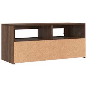 TV skříňka s LED osvětlením hnědý dub 90 x 35 x 40 cm - obrázek 10