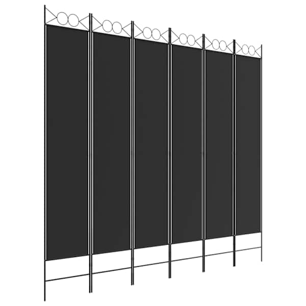 vidaXL 6 paneeliga sirm, hall, 240x220 cm, kangas