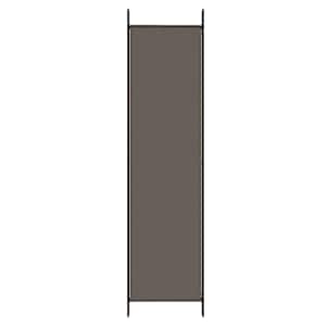 3dílný paraván antracitový 150x220 cm textil - obrázek 6