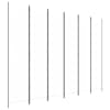vidaXL 6 paneeliga sirm, valge, 300x220 cm, kangas