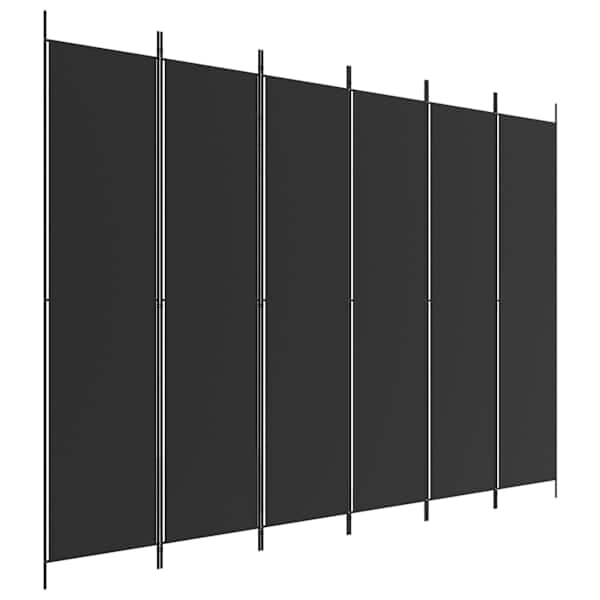 vidaXL 6 paneeliga sirm, hall, 300x220 cm, kangas