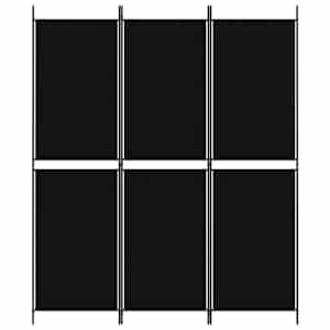 3dílný paraván bílý 150x180 cm textil - obrázek 3