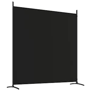 3dílný paraván bílý 525 x 180 cm textil - obrázek 6