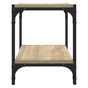 TV skříňka dub sonoma 40 x 33 x 41 cm kompozitní dřevo a ocel - obrázek 5