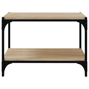TV skříňka dub sonoma 60 x 33 x 41 cm kompozitní dřevo a ocel - obrázek 5