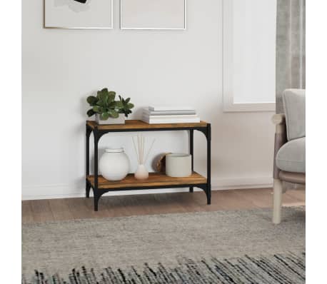 vidaXL TV-Schrank R&auml;uchereiche 60x33x41 cm Holzwerkstoff und Stahl