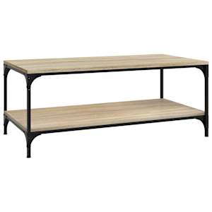 Konferenční stolek dub sonoma 100x50x40 cm kompozitní dřevo - obrázek 2