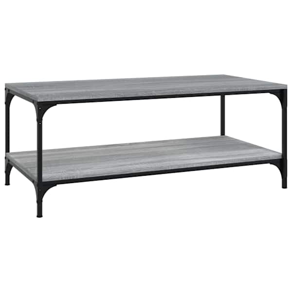 vidaXL kohvilaud, hall Sonoma tamm, 100 x 50 x 40 cm, tehispuit