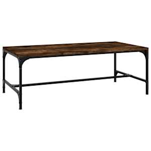 Konferenční stolek kouřový dub 100x50x35 cm kompozitní dřevo - obrázek 2