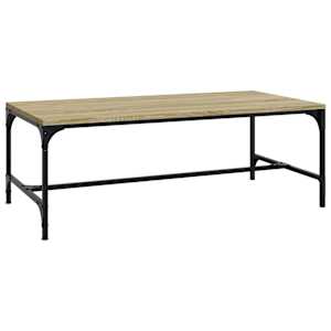 Konferenční stolek dub sonoma 80x50x35 cm kompozitní dřevo - obrázek 2