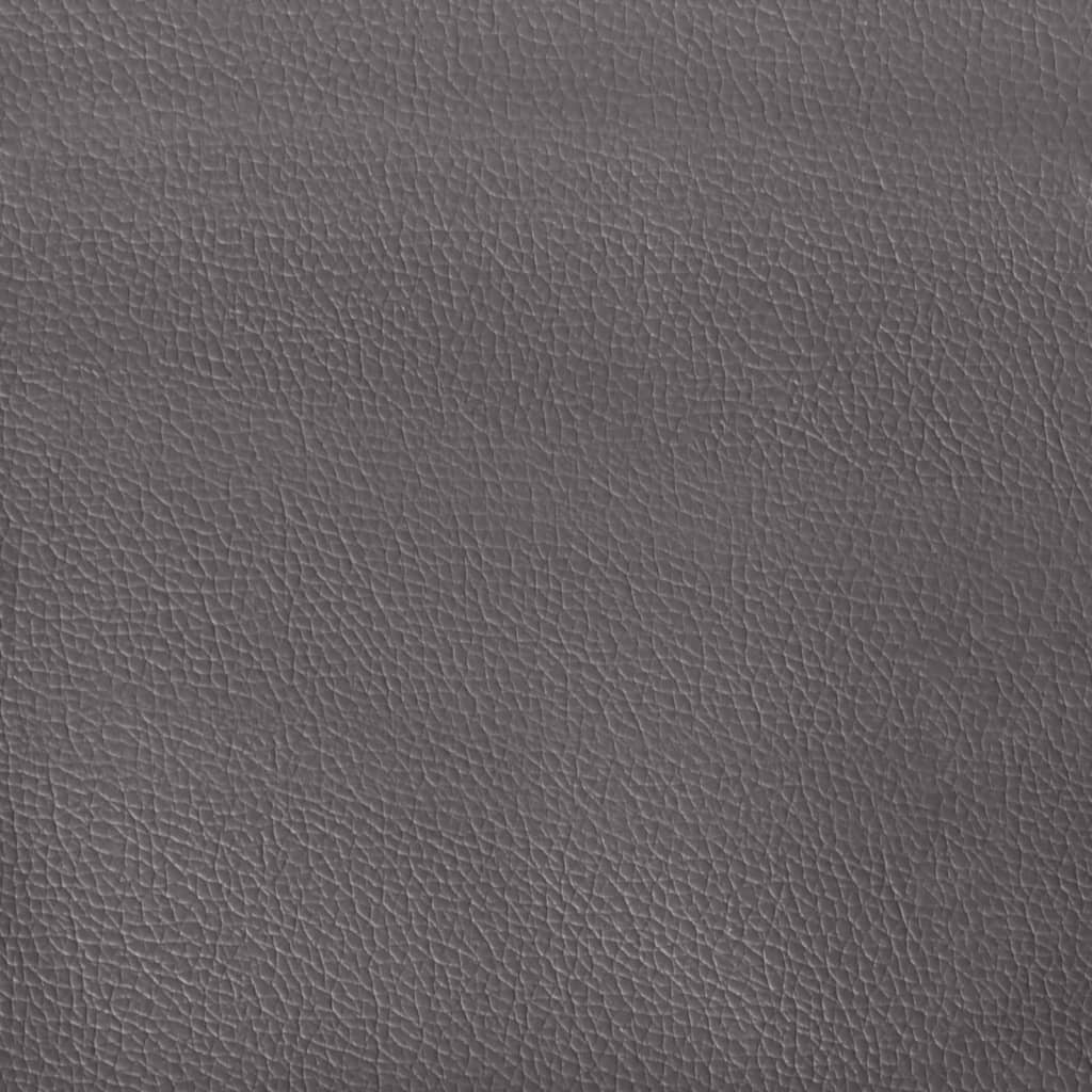 Vrtljiv gaming stol z oporo za noge črno in zeleno um. usnje