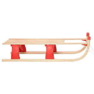Skládací sáně dřevo 110 cm - obrázek 3
