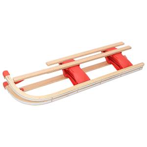 Skládací sáně dřevo 110 cm - obrázek 5