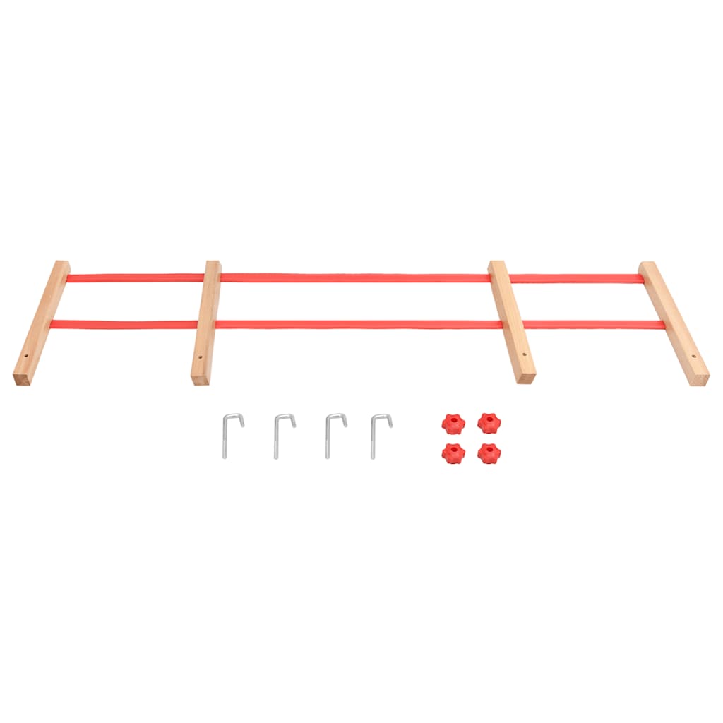 Backrest for Snow Sledge Removable Backrest for Toboggan Wooden Sledge vidaXL - Picture 9 of 14
