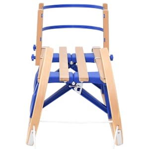 Skládací sáně s opěradlem 110 cm překližka - obrázek 2