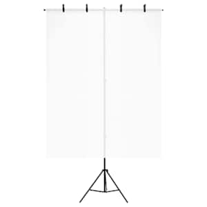 Stojan na fotopozadí ve tvaru T černý 151 x 60 x (70–200) cm - obrázek 4