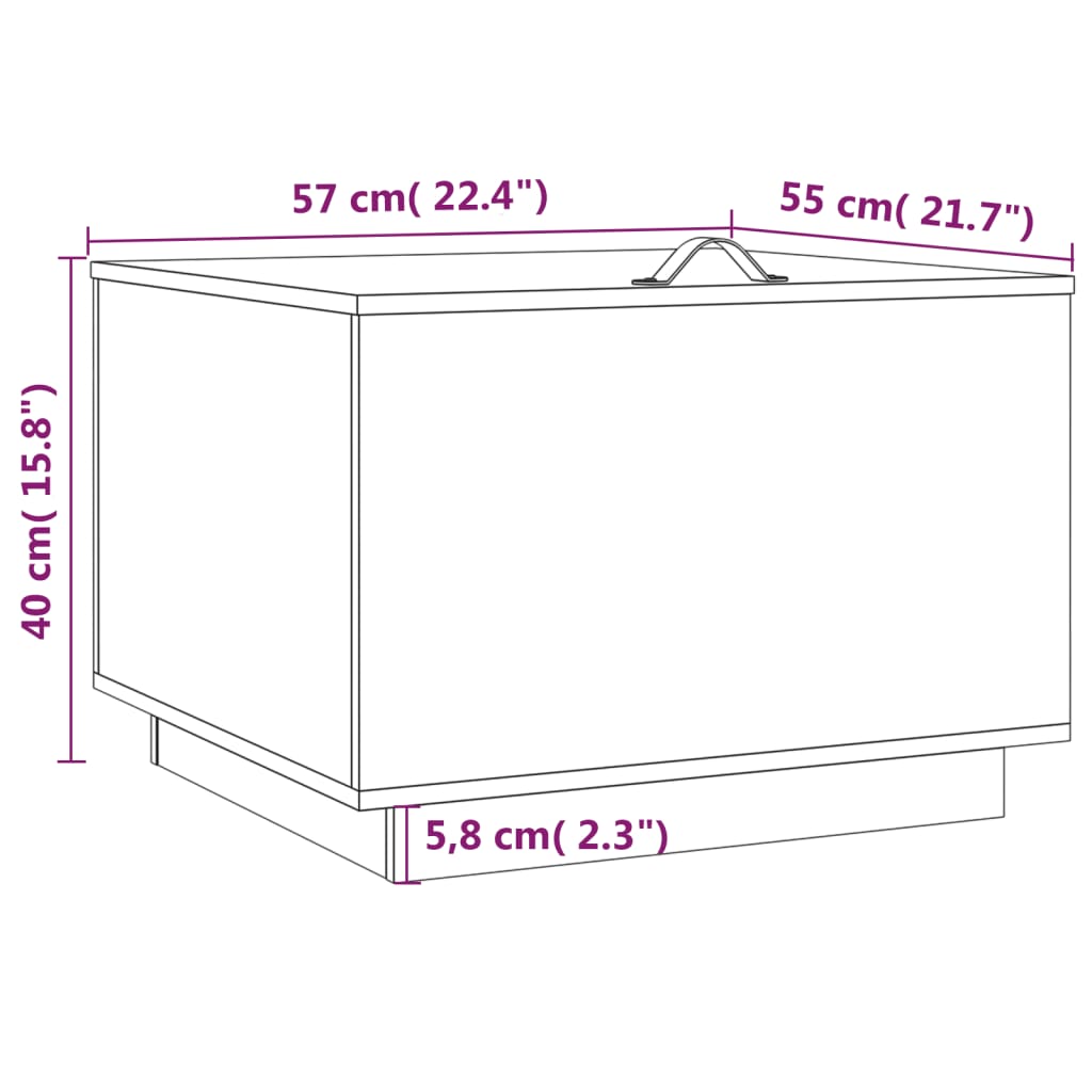 imagem de vidaXL Caixas de arrumação com tampas 3 pcs pinho maciço cinza11