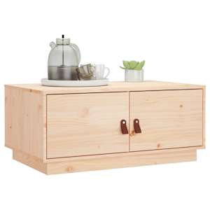 Konferenční stolek 80 x 50 x 35 cm masivní borové dřevo - obrázek 5