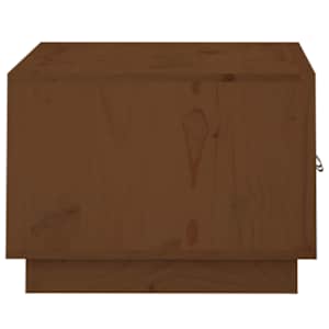 Konferenční stolek medově hnědý 80x50x35 cm masivní borovice - obrázek 8