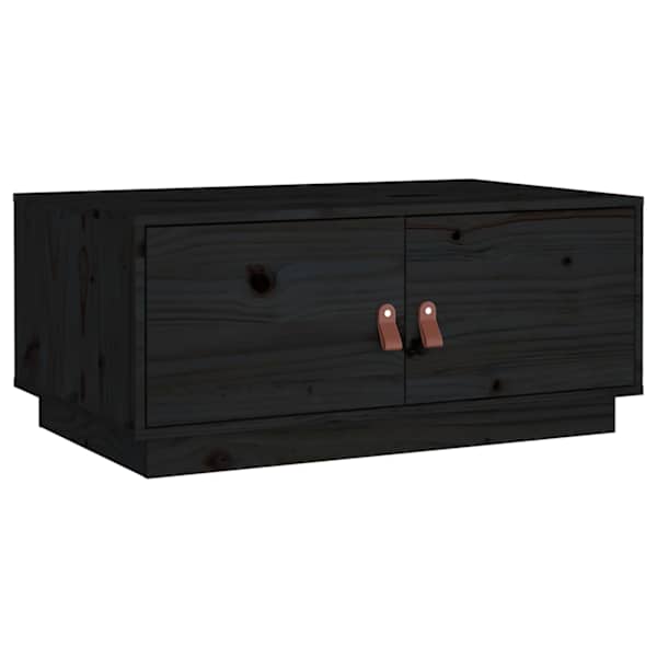 vidaXL kohvilaud, must, 80x50x35 cm, m&auml;nnipuit