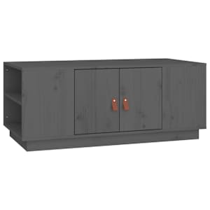 vidaXL kohvilaud, hall, 100 x 50 x 41 cm, m&auml;nnipuit