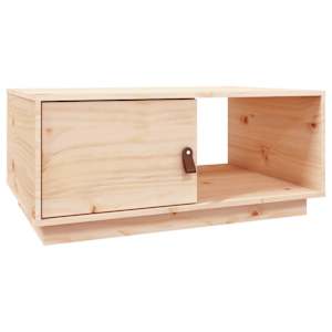 Konferenční stolek 80 x 50 x 35,5 cm masivní borové dřevo - obrázek 2