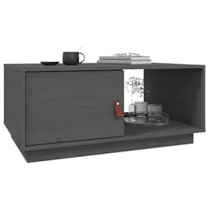 Konferenční stolek 80 x 50 x 35,5 cm masivní borové dřevo - obrázek 4