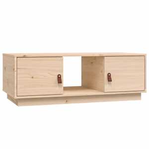Konferenční stolek 100x50x35 cm masivní borové dřevo - obrázek 2
