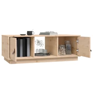 Konferenční stolek 100x50x35 cm masivní borové dřevo - obrázek 5