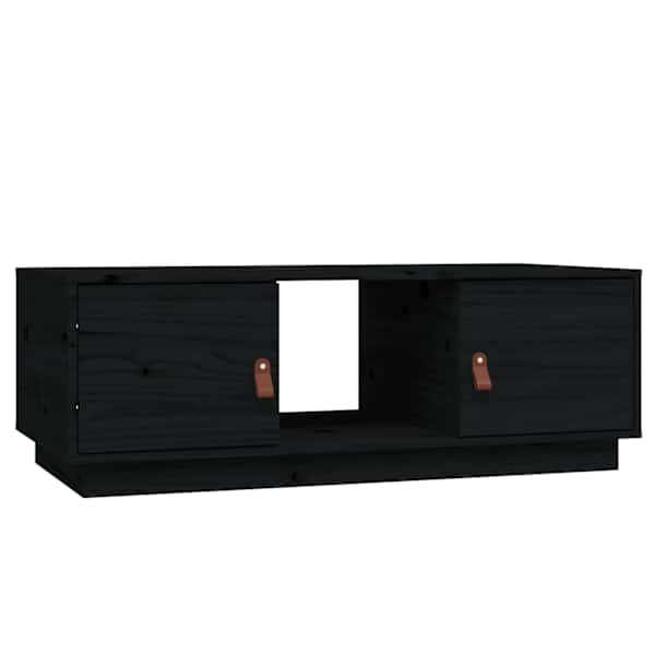 vidaXL kohvilaud, must, 100 x 50 x 35 cm, m&auml;nnipuit