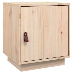Noční stolek 40 x 34 x 45 cm masivní borové dřevo - obrázek 2