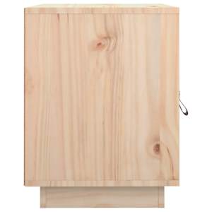 Noční stolky 2 ks 40 x 34 x 45 cm masivní borové dřevo - obrázek 7