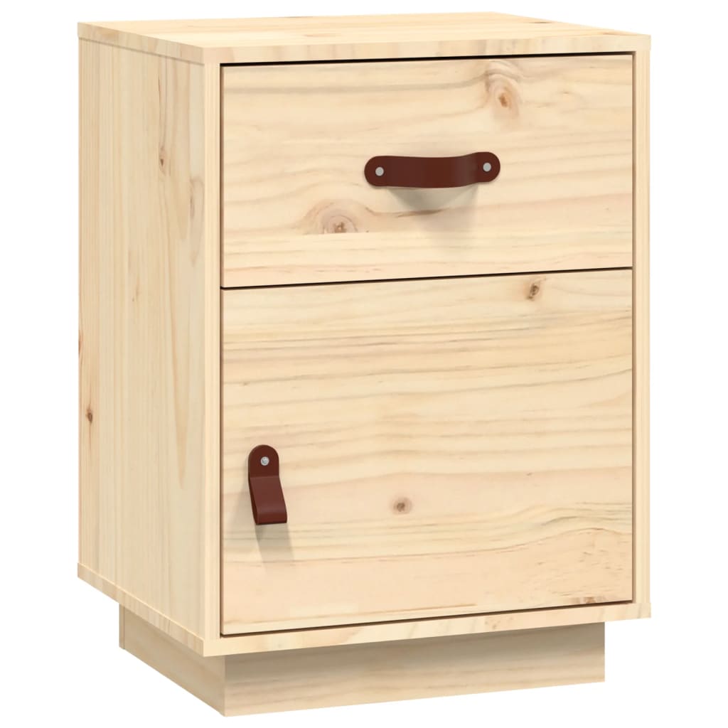 vidaXL Noční stolek 40 x 34 x 55 cm masivní borové dřevo