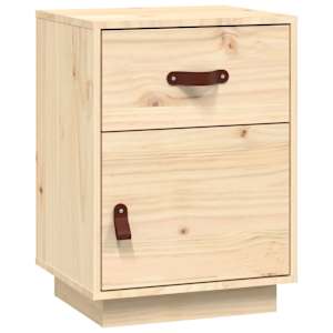 Noční stolky 2 ks 40 x 34 x 55 cm masivní borové dřevo - obrázek 5