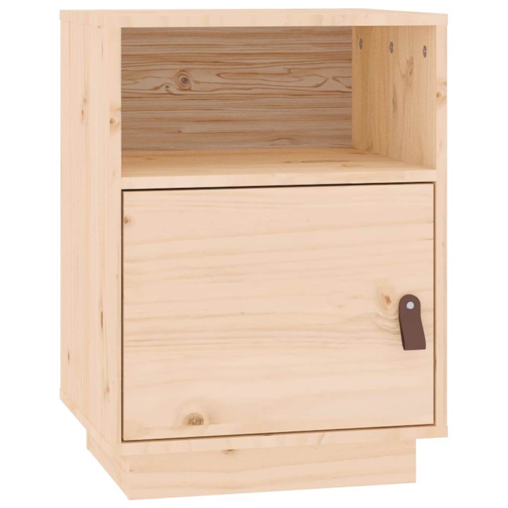 E-shop vidaXL Nočný stolík 40x34x55 cm masívne borovicové drevo