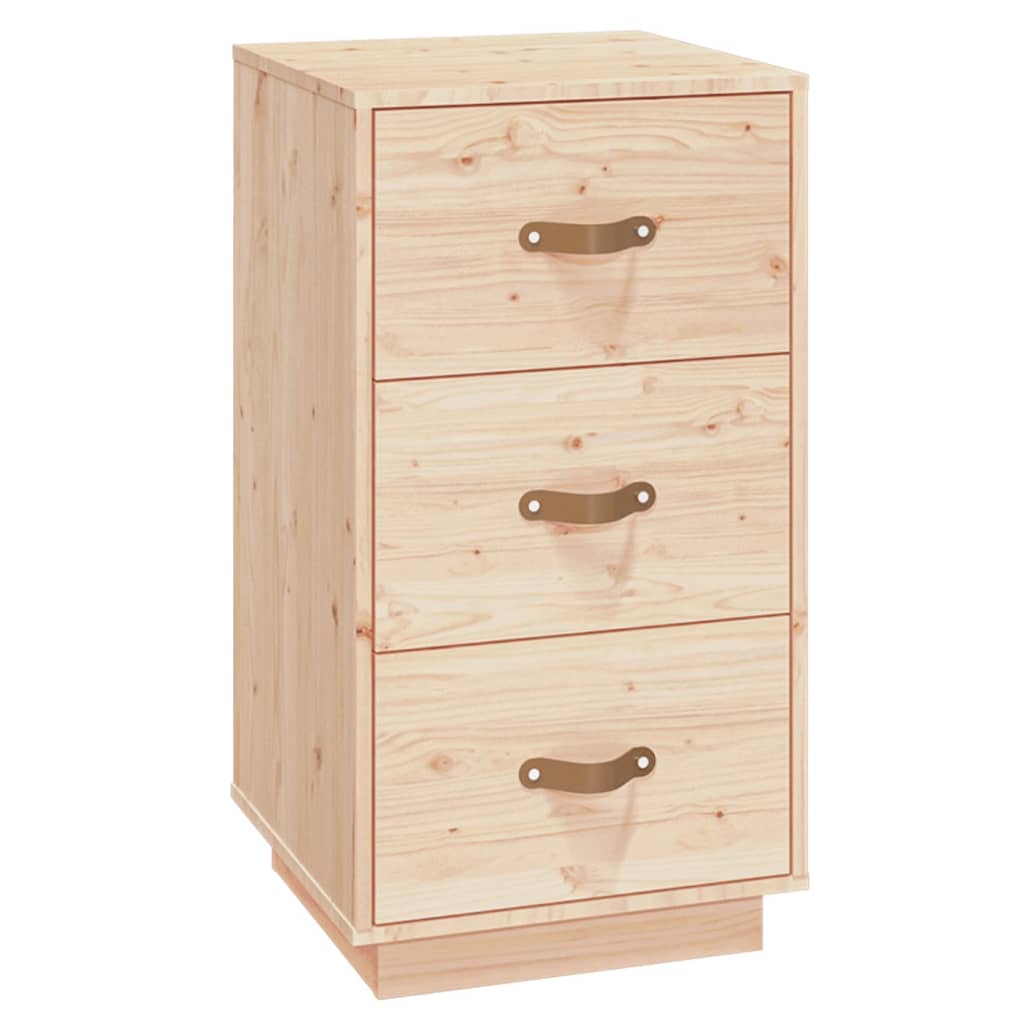 vidaXL Noční stolek 40 x 40 x 75 cm masivní borové dřevo
