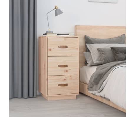 &nbsp;vidaXL Szafki nocne, 2 szt., 40x40x75 cm, drewno sosnowe