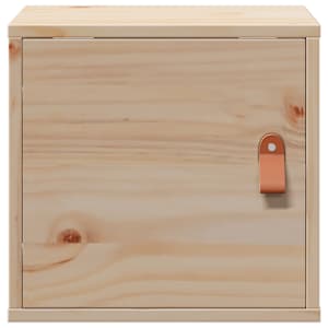Nástěnné skříňky 2 ks 31,5x30x30 cm masivní borové dřevo - obrázek 5