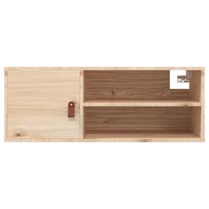Nástěnné skříňky 2 ks 80 x 30 x 30 cm masivní borové dřevo - obrázek 7