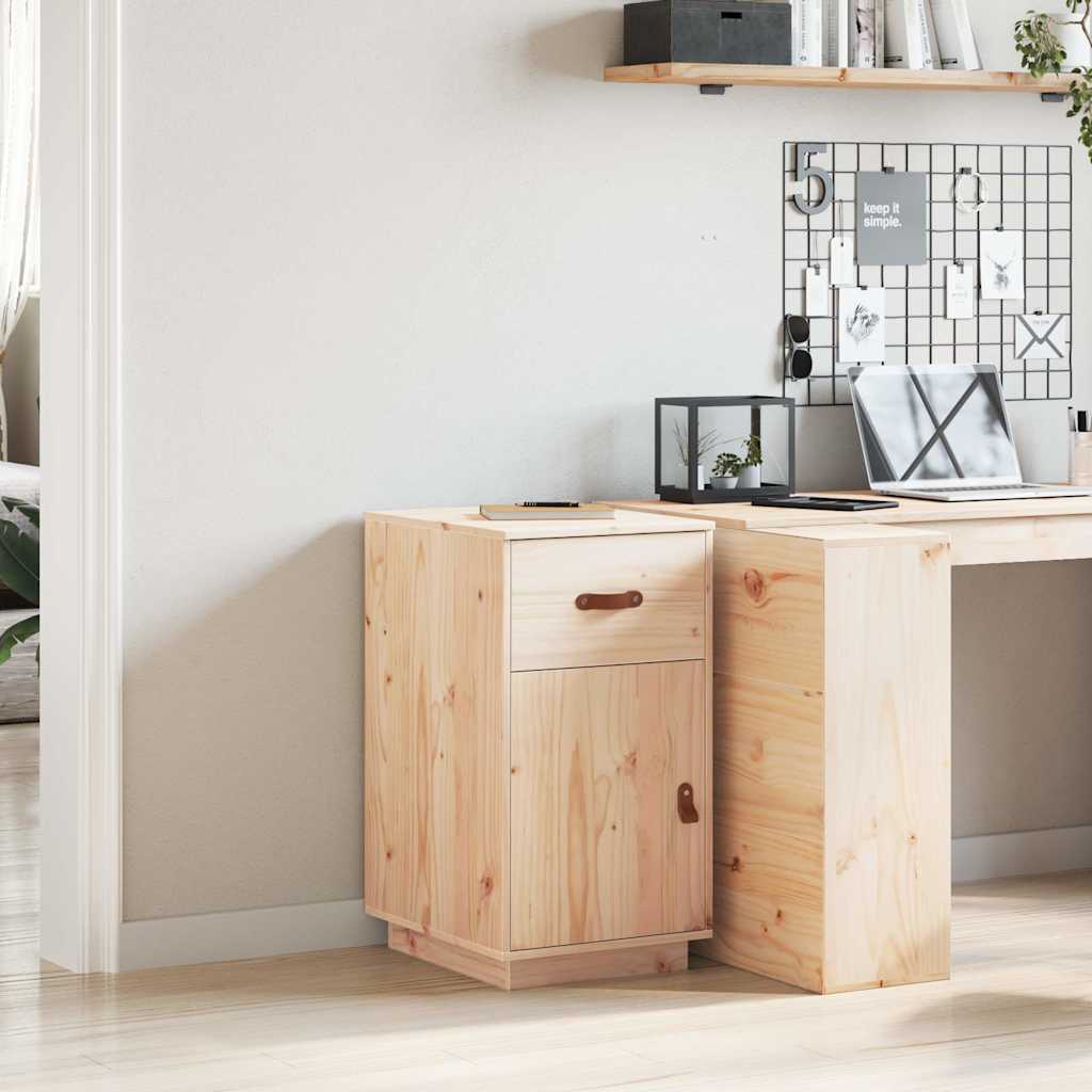 Armoire de bureau 40x50x75 cm Bois massif de pin
