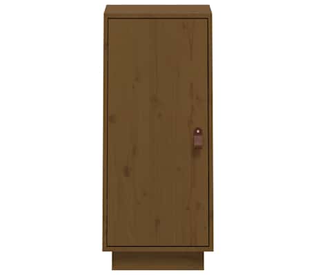vidaXL Sideboard Honey Brown 34x40x75 cm Solid Wood Pine
