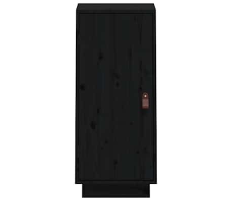 vidaXL Senkki musta 34x40x75 cm t&auml;ysi m&auml;nty