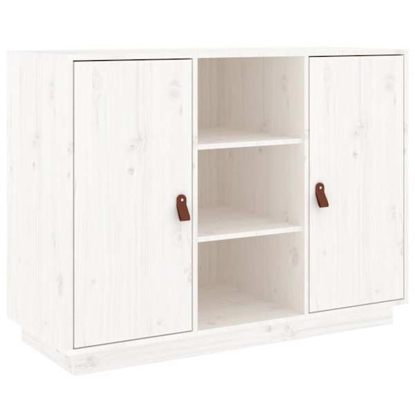 vidaXL puhvetkapp, valge, 100x40x75cm, t&auml;ism&auml;nnipuit
