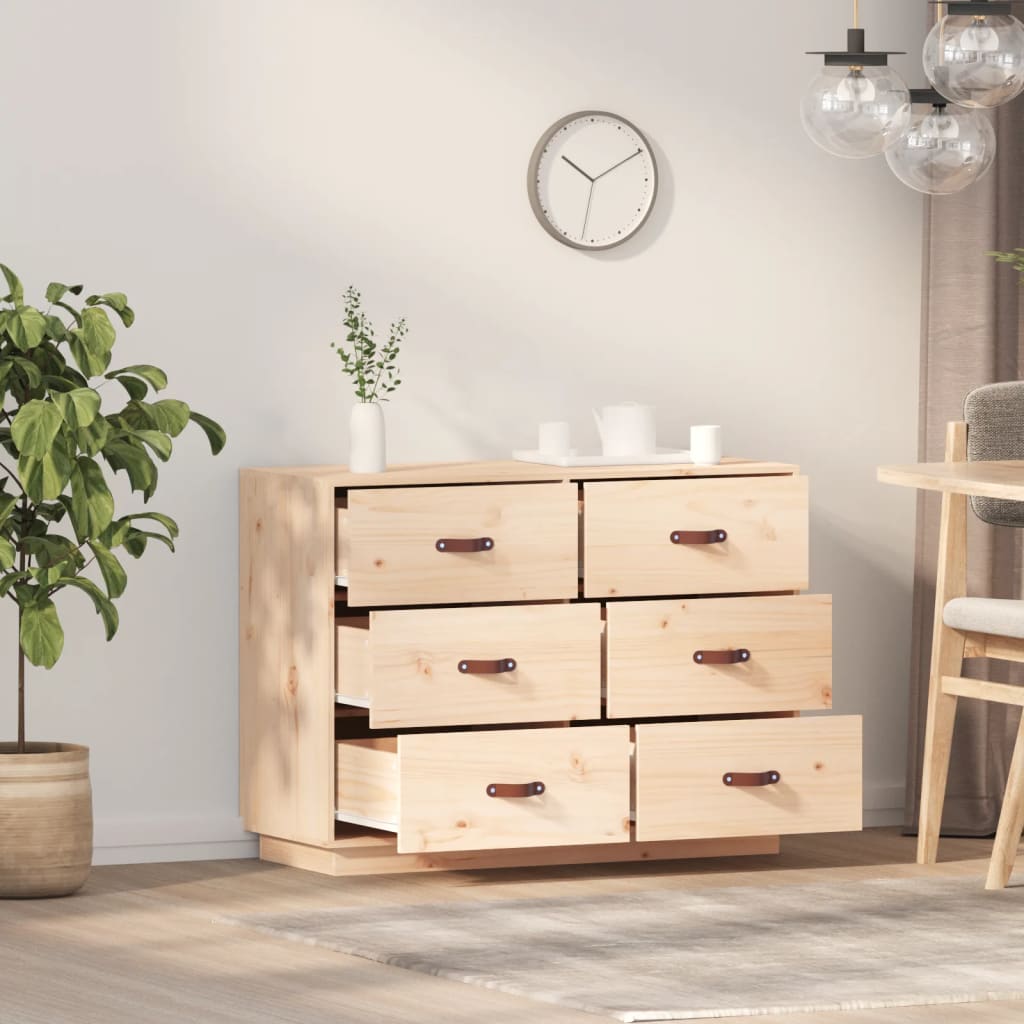 Thumbnail - vidaXL Sideboard 100x40x75 cm Massivholz Kiefer
